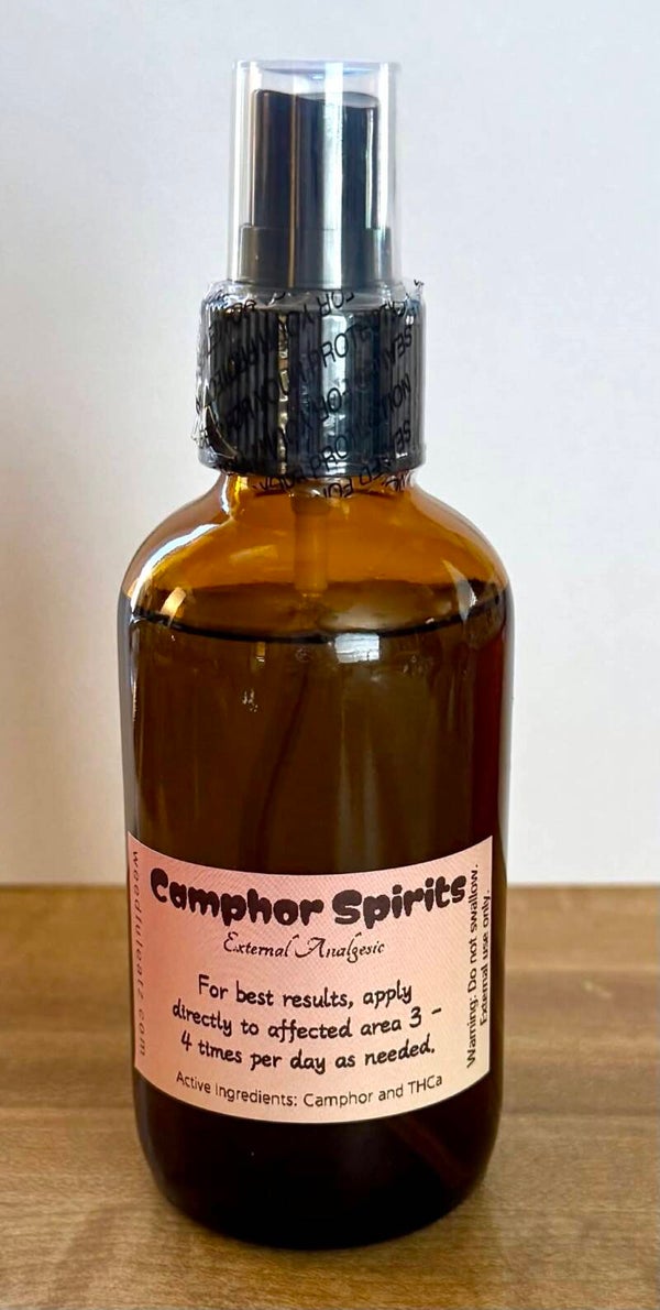 Camphor Spirits – External Analgesic Pain Relief Spray