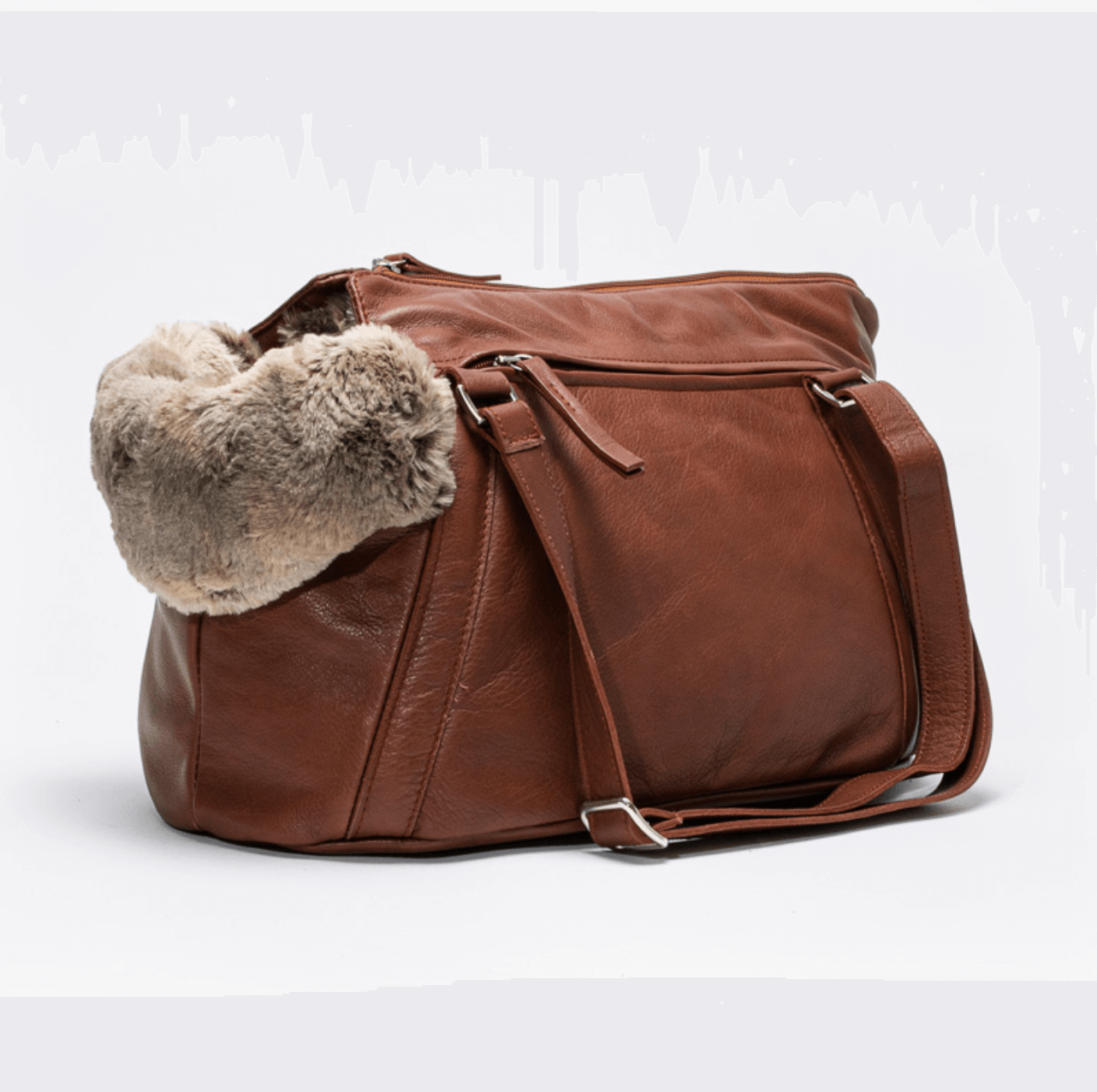 Ledertasche cognac