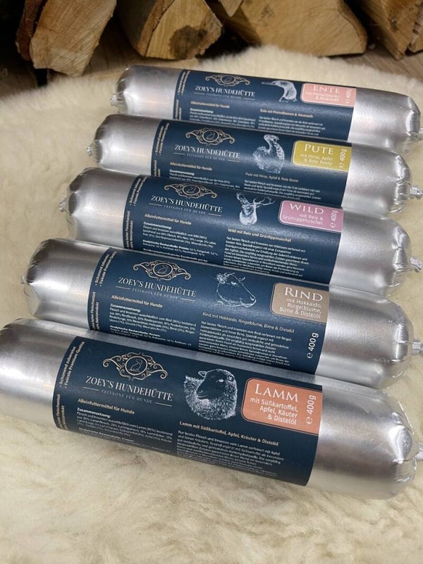 Pute mit Hirse, Apfel & Rote Beete