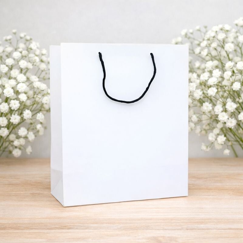 -XL White gift bag 42x32x11cm