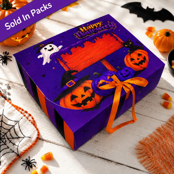 -Halloween Treat Box -25x21x10cm -5 Pack