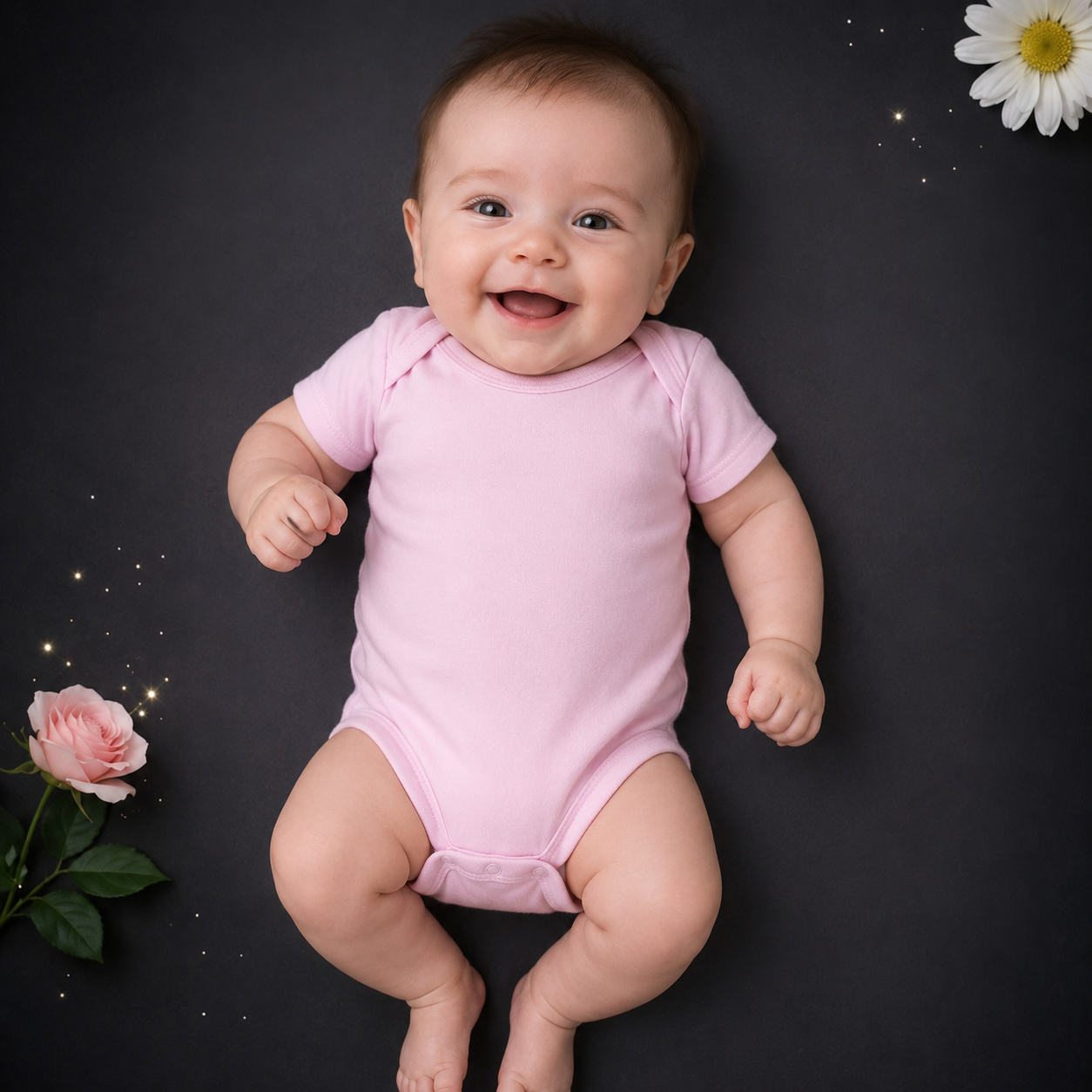 -Baby Vest Pink