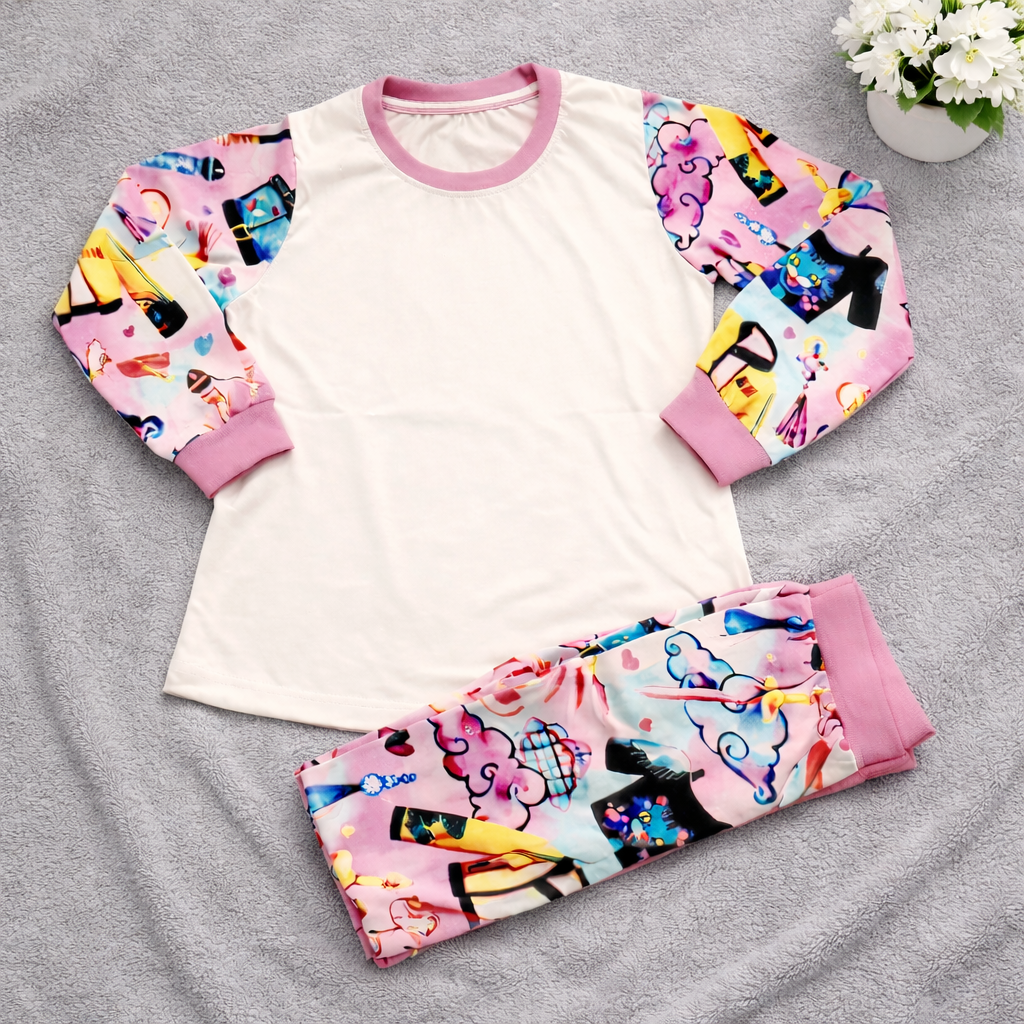 -KPOP Demon Hunters Girls Pyjamas -LONG