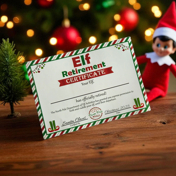 -Elf Retirement Certificate #1