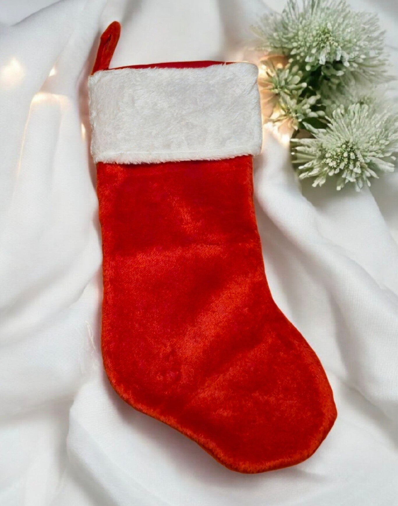 -Plush Christmas Stocking