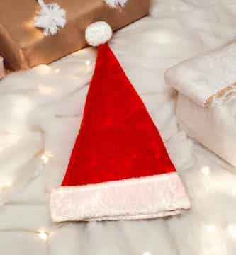 -Plush Christmas Hat