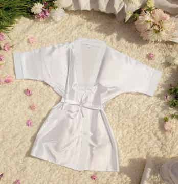-Satin Robe