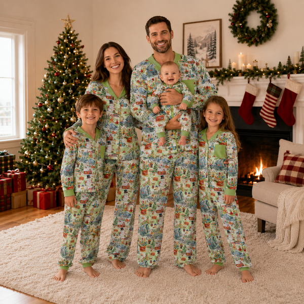 -JollyVille Christmas Pyjamas -LONG (Pre-Order)