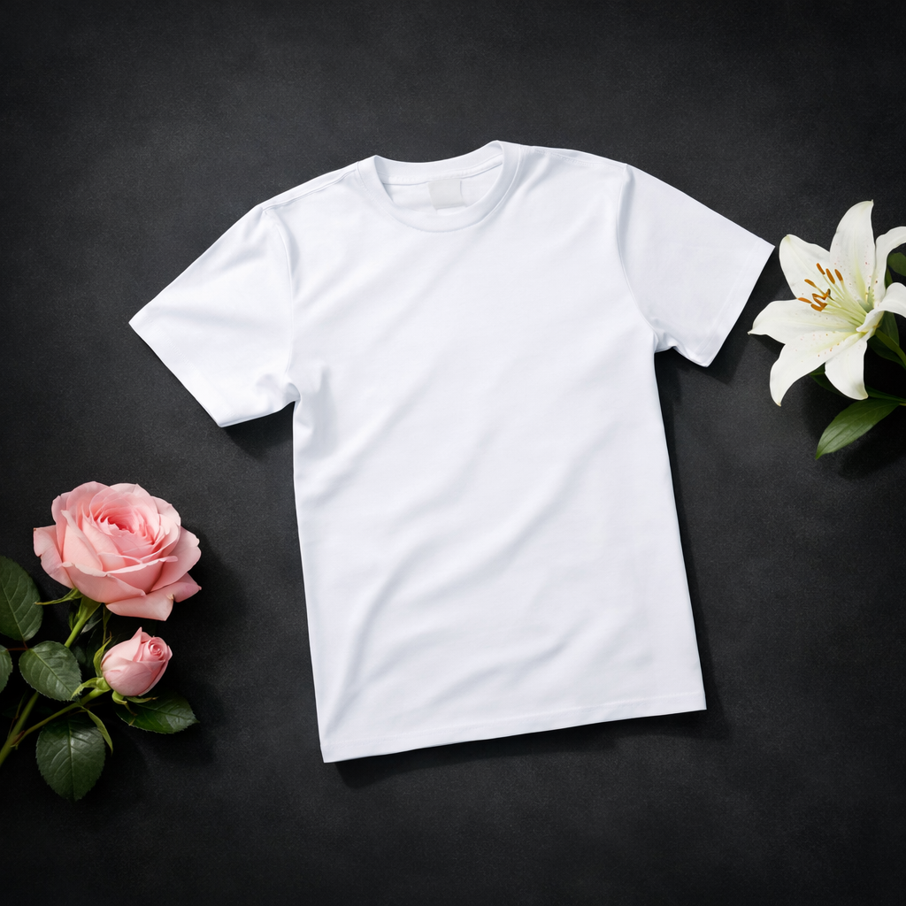 -Kids Sublimation Tshirt- White