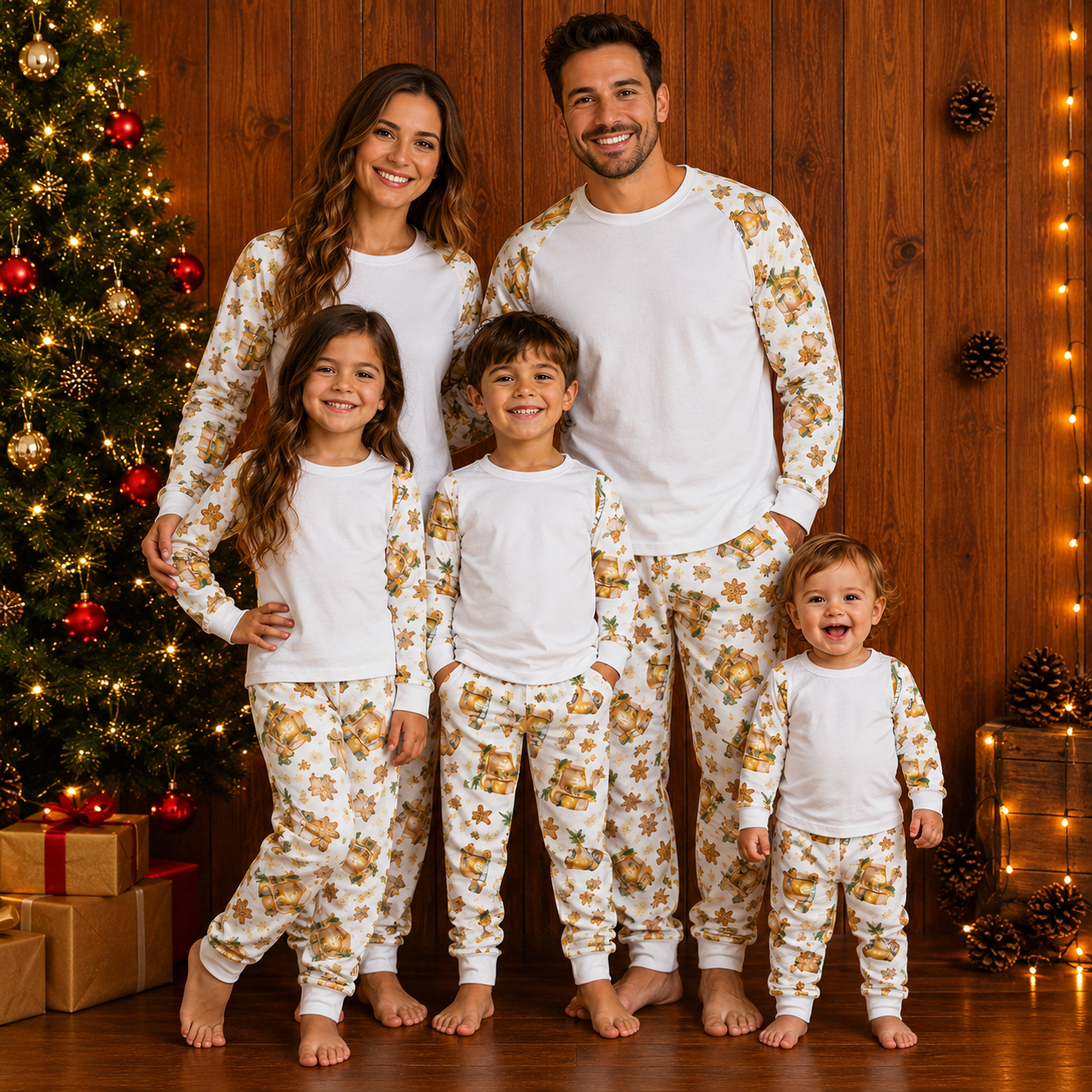 -Festive Treats Christmas Pyjamas -LONG