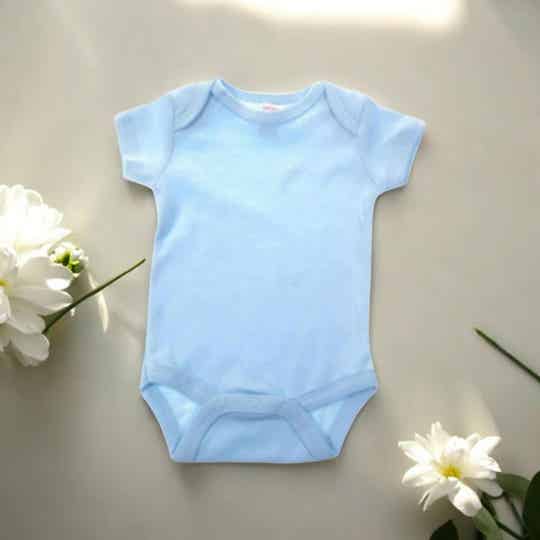-Baby Vest Blue