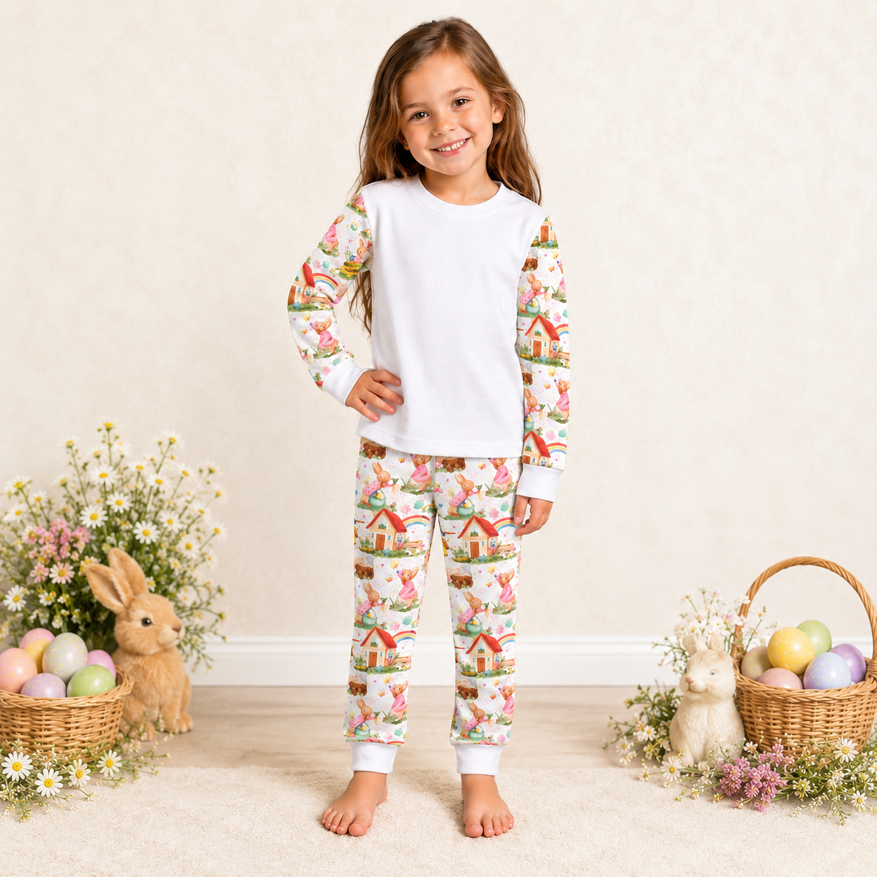 -Kids Easter Pyjamas -Girls