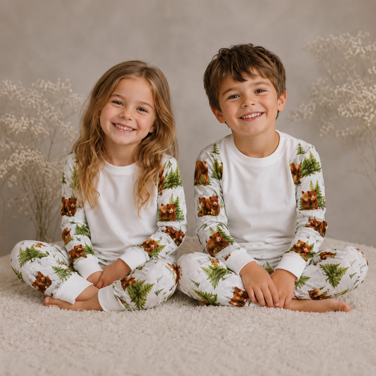 -Kids Baby Bear Pyjamas -LONG