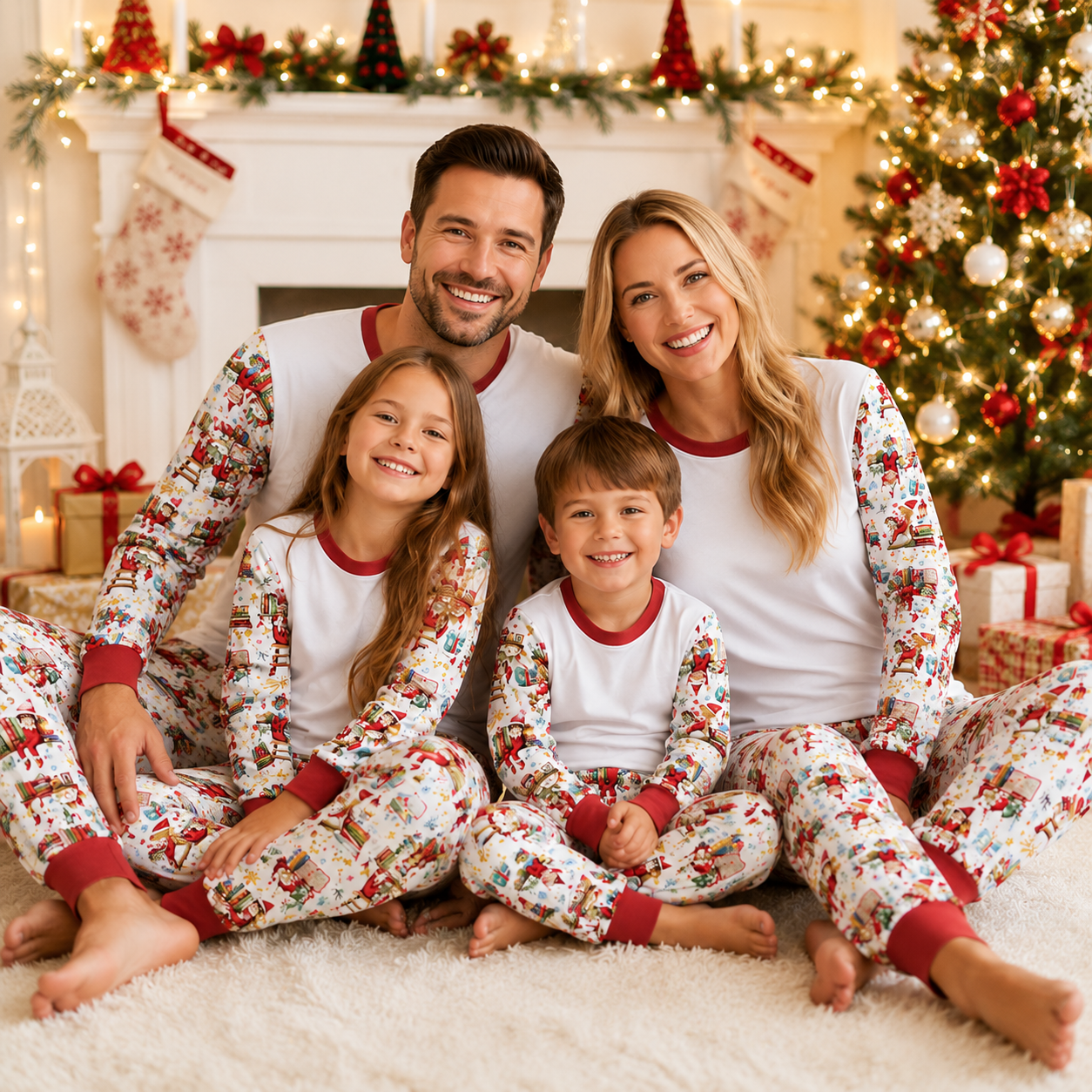 -Elf Christmas Pyjamas -LONG