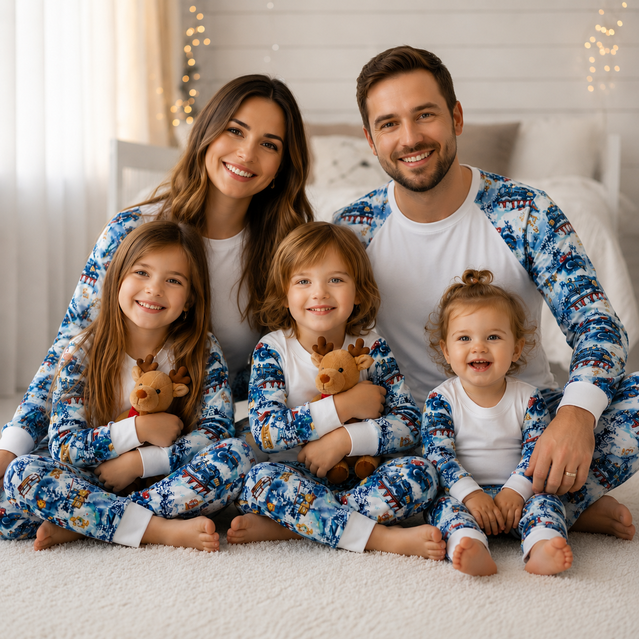 -Polar Express Christmas Pyjamas -LONG