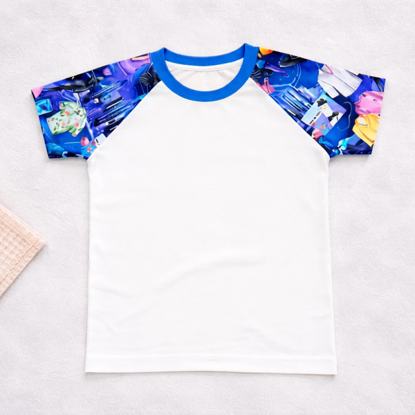 -KPOP Demon Hunters Boys Raglan Tshirt