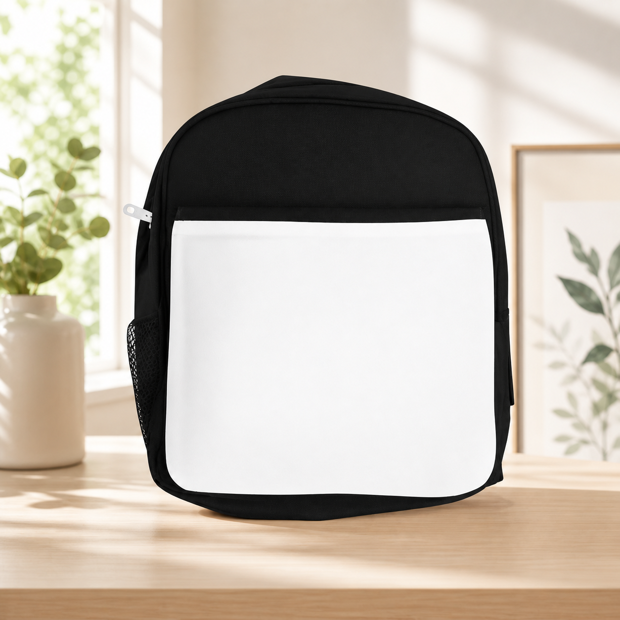 -Black Backpack