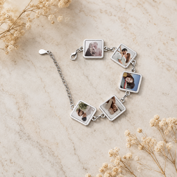 -Sublimation Bracelet with 5 squares