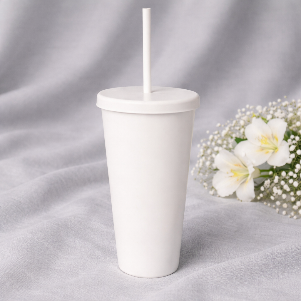 -Cold Cup - White 24oz