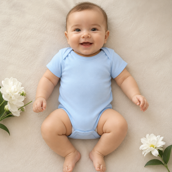 -Baby Vest Blue