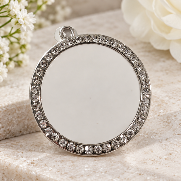 -Sublimation Charm with Zirconia
