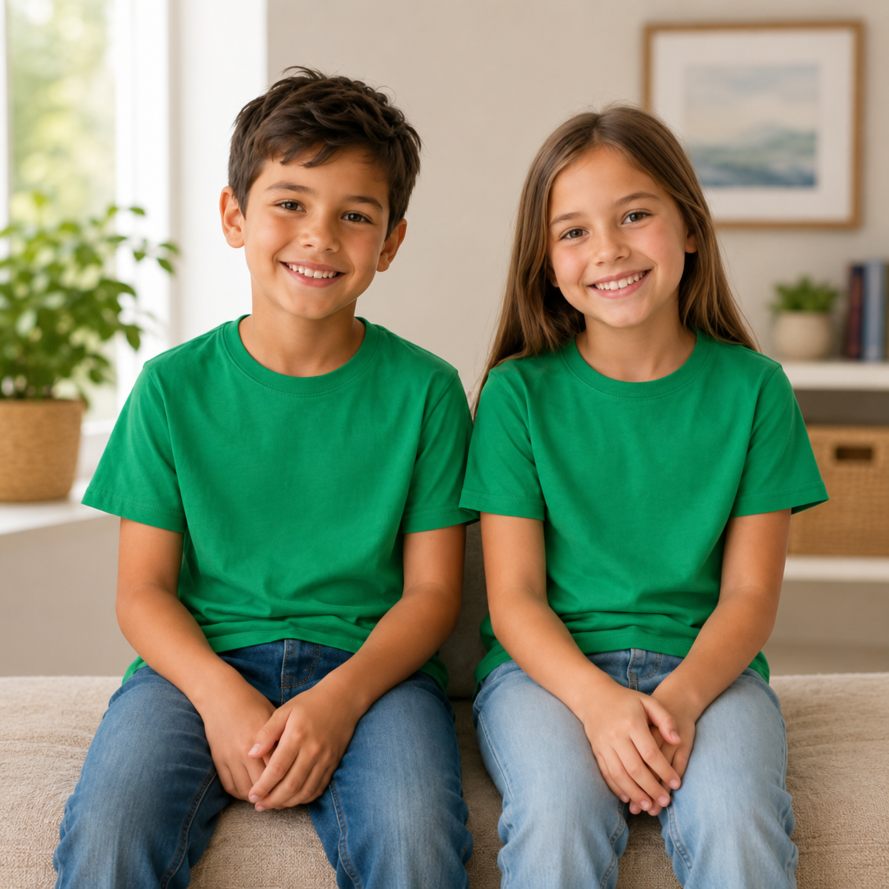 -Kids Tshirt -Ireland Green