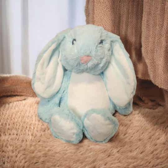 -Bunny Teddy- Blue