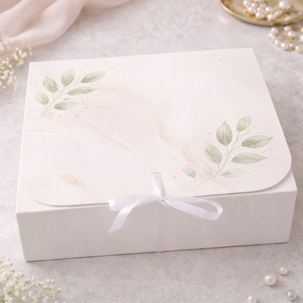 Special Occasion Gift Box - Leaf -31 x 26 x 12 cm