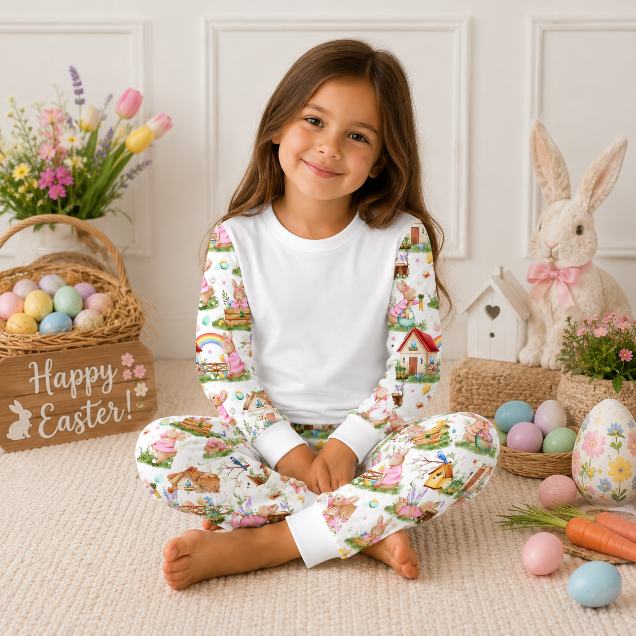 -Kids Easter Pyjamas -Girls