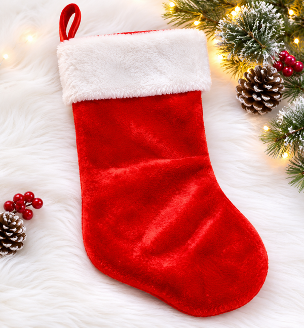 -Plush Christmas Stocking