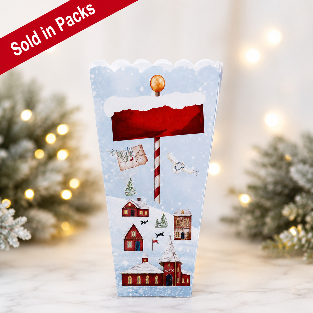 -Lapland Popcorn Tub -5 pack (Pre-Order)