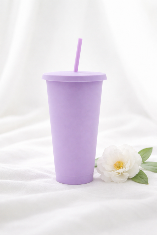 -Glitter Cold Cup - Glitter Purple 24oz