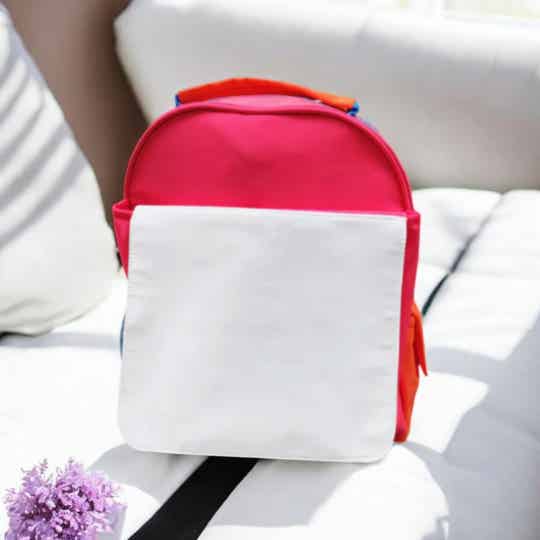 -Neon Backpack - Pink & Orange Hi Vis