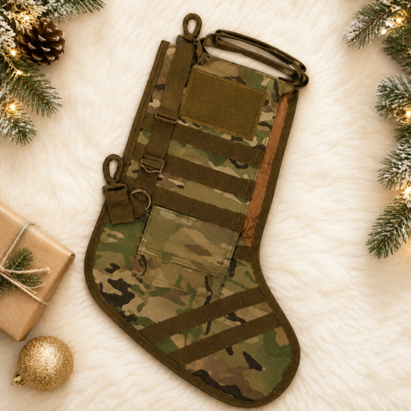 -Army Style Christmas Stocking