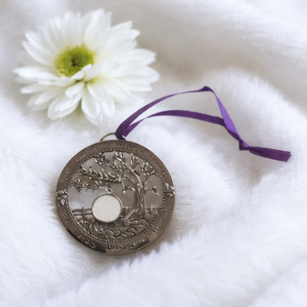 -Sublimation Metal Tree of Life Ornament
