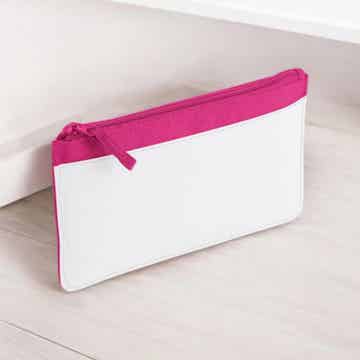 -Sublimation Pencilcase/Makeup Case- Pink