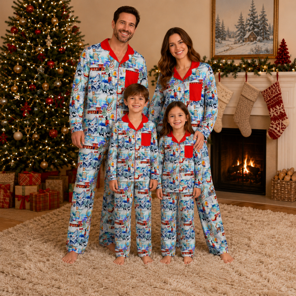 -Lapland Christmas Pyjamas -LONG (Pre-Order)