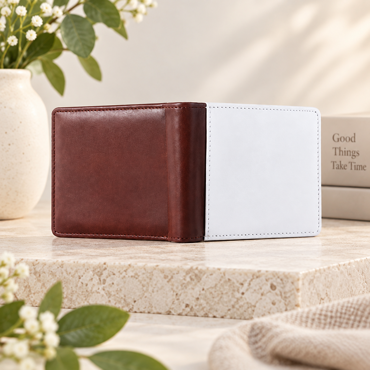 -Sublimation Wallet -Brown