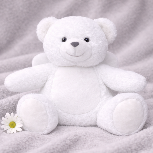 -Angel Bear -White