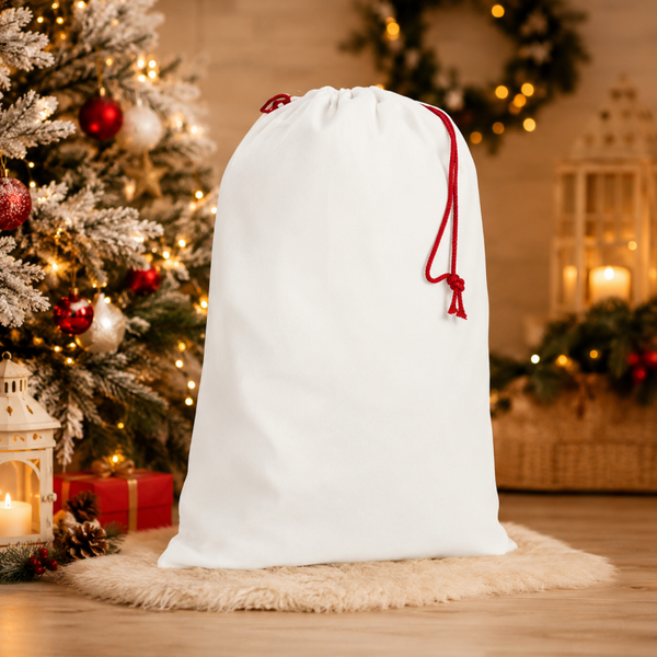 -Large Linen Santa Sack