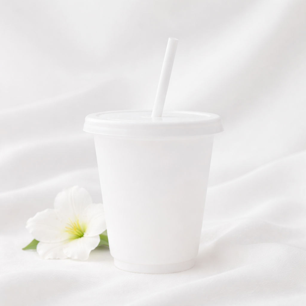 -Cold Cup - White 16oz