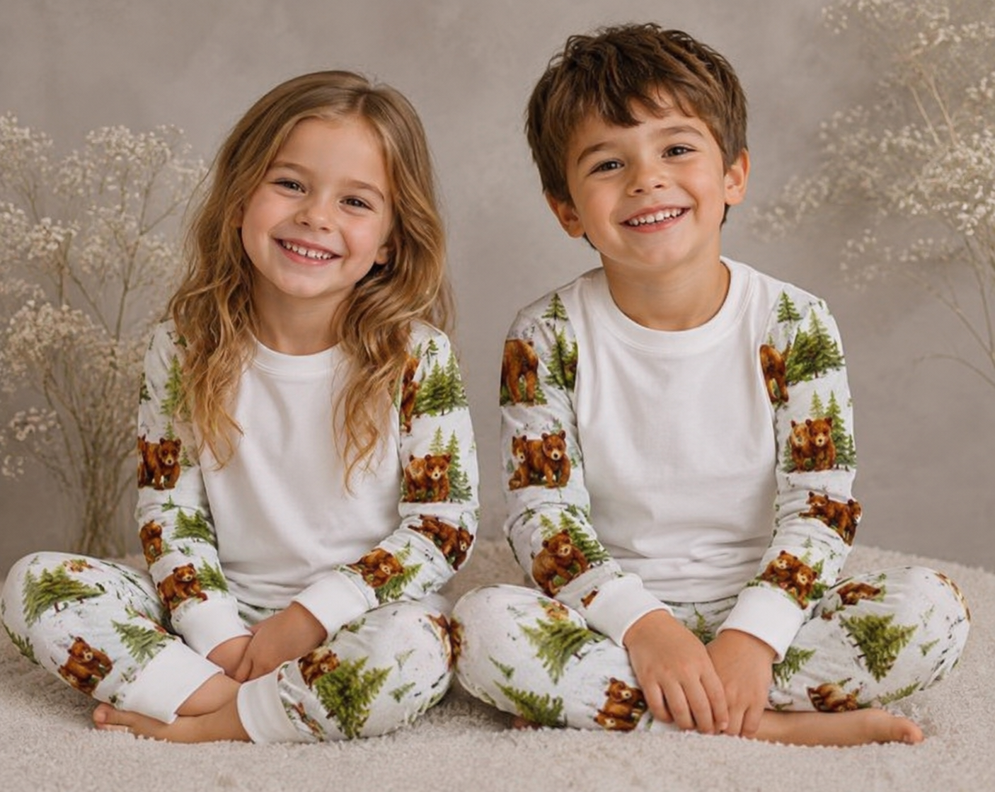 -Kids Baby Bear Pyjamas -LONG