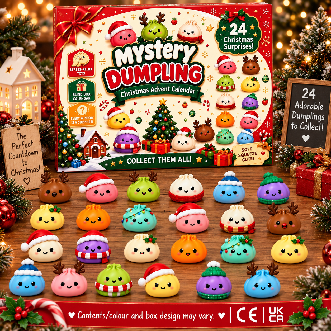 -Dumpling Advent Calendar -24 Doors (Pre-Order)