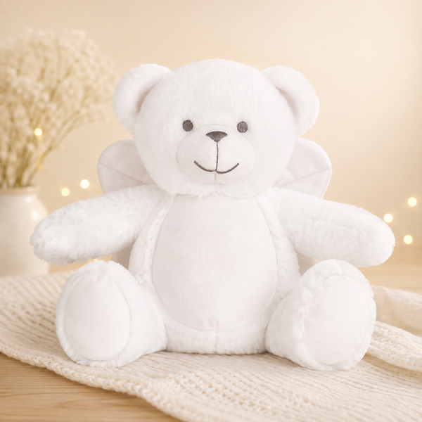 -Angel Bear -White