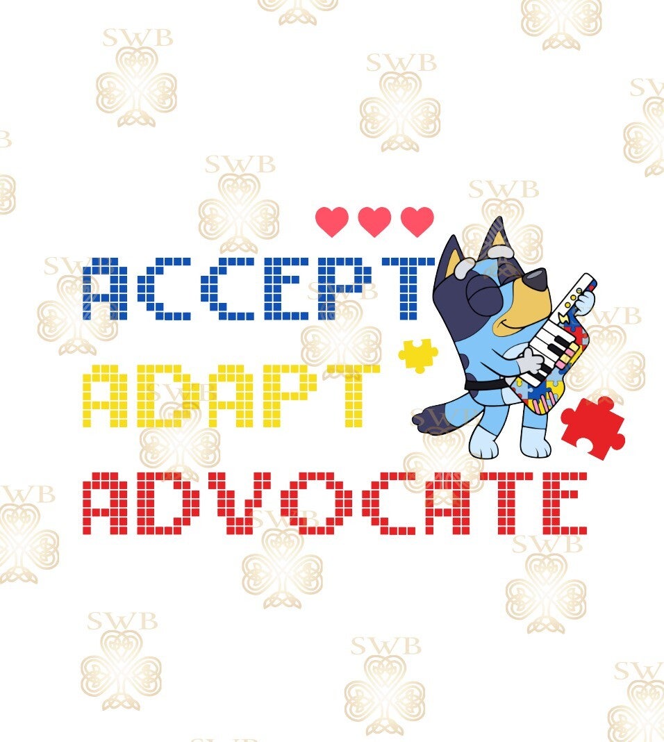 DTF or UVDTF Print -Autism #11