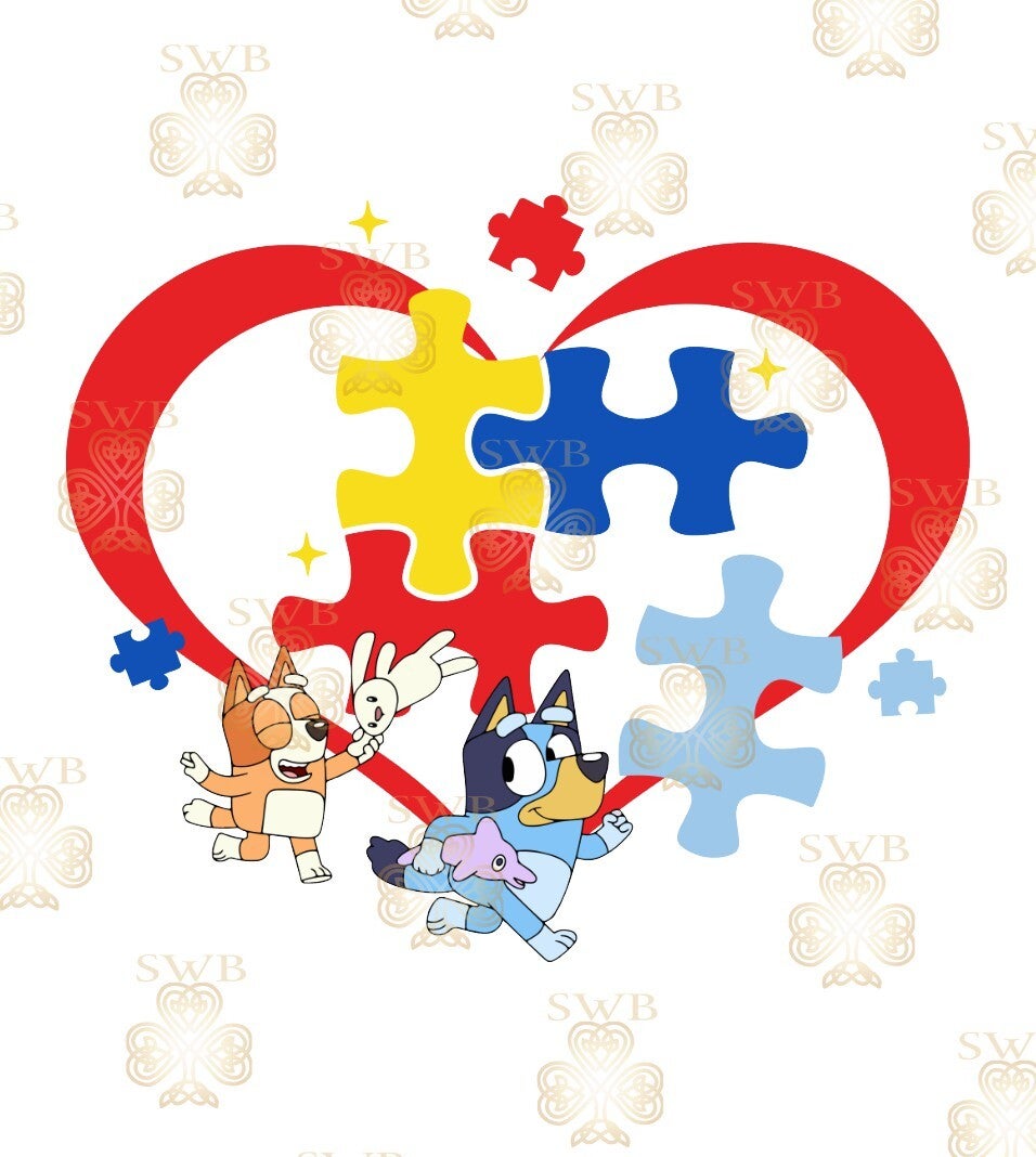 DTF or UVDTF Print -Autism #13