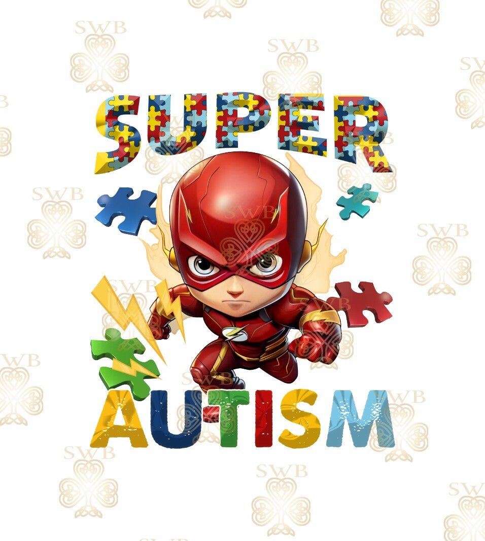 DTF or UVDTF Print -Autism #14