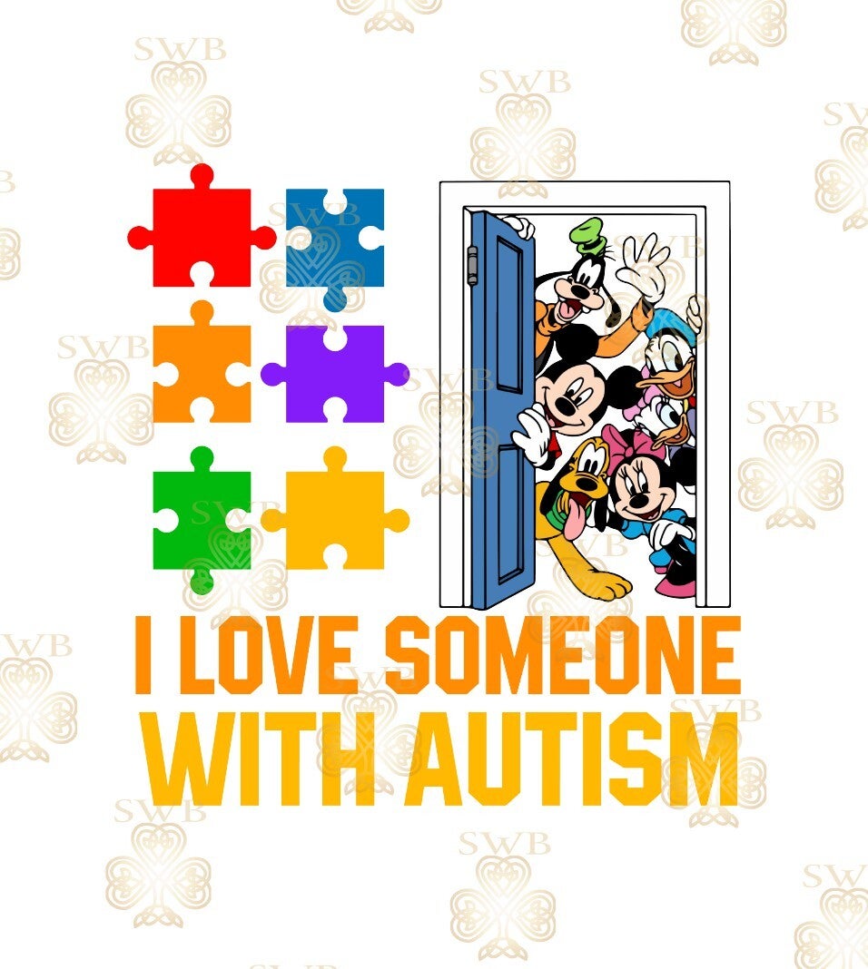 DTF or UVDTF Print -Autism #19