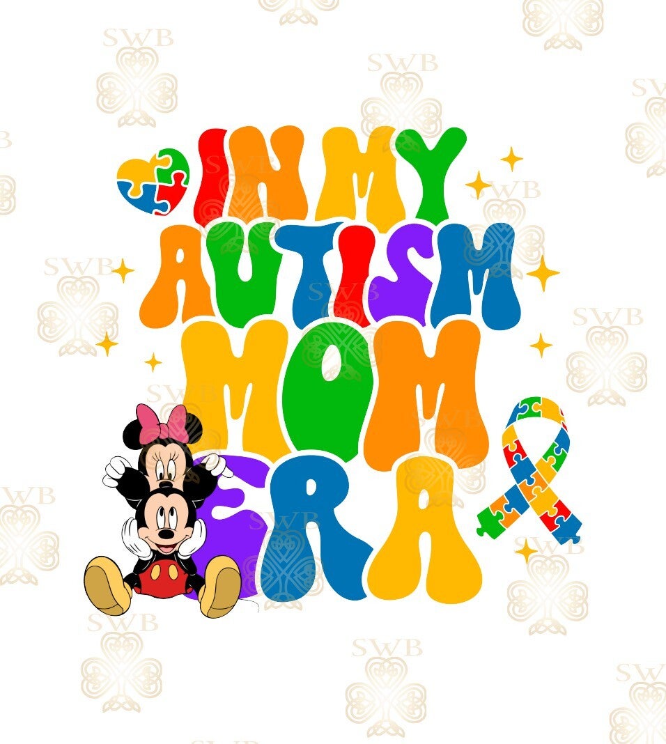 DTF or UVDTF Print -Autism #2