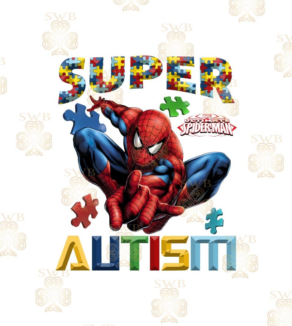 DTF or UVDTF Print -Autism #4